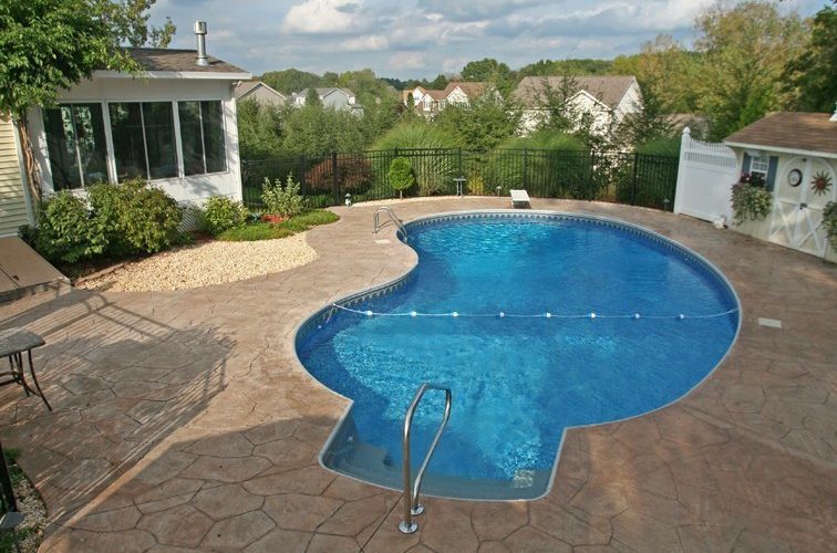 5B Kidney Inground Pool - Alford, MA